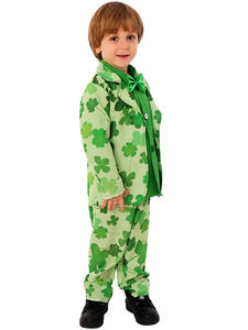 Traje <span class=keywords><strong>de</strong></span> desfile <span class=keywords><strong>de</strong></span> Carnaval Irish <span class=keywords><strong>St</strong></span> <span class=keywords><strong>Patrick</strong></span>'s Lucky Leprechaun Fancy Suit <span class=keywords><strong>St</strong></span> <span class=keywords><strong>Patrick</strong></span>'s Day <span class=keywords><strong>Disfraz</strong></span> para niño - Product Image 2