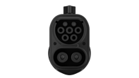 Nouvel adaptateur de charge rapide DC pour véhicules électriques GB/T CCS2, 250A max, 1000V, IP54, étanche, en alliage de cuivre plaqué argent, connecteur de chargeur EV