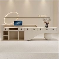 Bureau d'accueil de bureau moderne - Réception élégante et fonctionnelle
