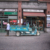 WF1500DZH Tricycle électrique à 3 roues, véhicule commercial, à carrosserie ouverte de 2m, à décharge automatique et à charge utile élevée