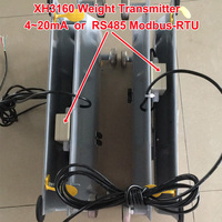 Amplificador de pesaje de celda de carga DC24V 4 ~ 20mA Transmisor de peso analógico de módulo delgado para control industrial Pesaje de control industrial en el sistema de medición de carga de control