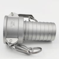 NPT, filetage BSPT raccord rapide à eau en acier inoxydable, raccord rapide Camlock en acier inoxydable type-c