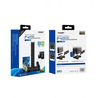 Ventilateur de refroidissement multifonctionnel Station d'accueil pour console ps4 Pro/Slim Accessoires de jeu