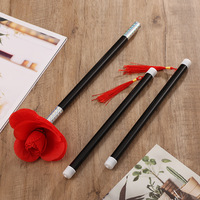 Muestra Gratuita: Varita Mágica Novedosa para Hacer Aparecer Rosas, Trucos de Magia con Flores, Accesorios para Magia de Calle y Escenario