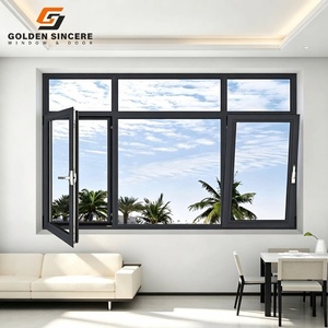 ลดเสียงรบกวน GS อลูมิเนียมเอียงและเปิดหน้าต่างสำหรับพาร์ทเมนท์ในเมือง - Product Image 1