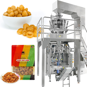 Machine d'emballage verticale automatique pour sachets <span class=keywords><strong>de</strong></span> granulés, idéale pour les <span class=keywords><strong>flocons</strong></span> d'avoine et le quinoa séchés, avec fonction <span class=keywords><strong>de</strong></span> pesage - Product Image 1