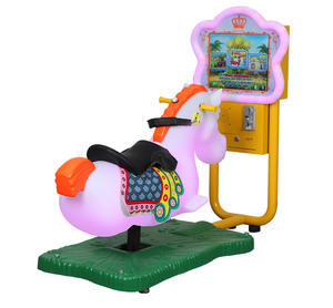 Machine <span class=keywords><strong>de</strong></span> jeu <span class=keywords><strong>de</strong></span> balançoire à pièces pour enfants, cheval à bascule <span class=keywords><strong>3D</strong></span> fou, manège pour enfants avec 17 jeux - Product Image 5