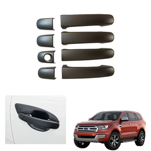 ฝาครอบมือจับประตูสำหรับ Ford <span class=keywords><strong>Everest</strong></span> 2015 ABS ชุดอุปกรณ์ตกแต่งภายนอก<span class=keywords><strong>สี</strong></span><span class=keywords><strong>ดำ</strong></span>ด้าน - Product Image 1