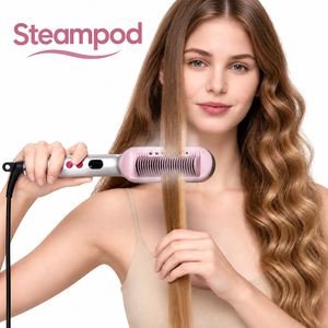 2026 K.SKIN Nouveau Lisseur Vapeur Anti-brûlure le plus vendu avec Écran LCD et Technologie de Vapeur d'Eau - Product Image 1