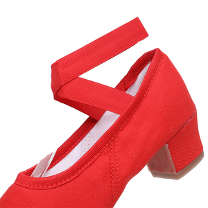 Zapatos de entrenamiento de baile para mujer, zapatos de baile latino para profesores profesionales, zapatos de baile de salón de Jazz cuadrados para exteriores - Product Image 3