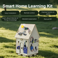Tscinbuny Factory IoT Smart Home Sensor Kit DIY Casa de madera para Arduino Open Source C/C ++ Code STEM Starter Kit Educación