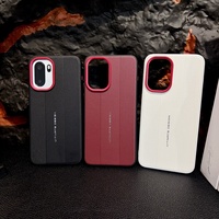 Étui de protection arrière en cuir PU mat de luxe avec protection d'objectif en métal pour OnePlus 15R / pour OnePlus Ace 6 / Ace 6T