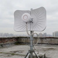 Antenne parabolique MIMO à gain élevé 22dBi pour l'extérieur, amplificateur de signal WiFi pour routeur 4G 5G