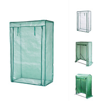 Mini serre étanche à la pluie en PE avec isolation thermique pour balcon, maison fleurie avec porte à glissière pour plantes et fleurs de jardin