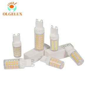 OLGELUX produttore di alta qualità G9 Corn Lamp 3.5w 4w 4.4w 5w 6w G9 Led lampadina