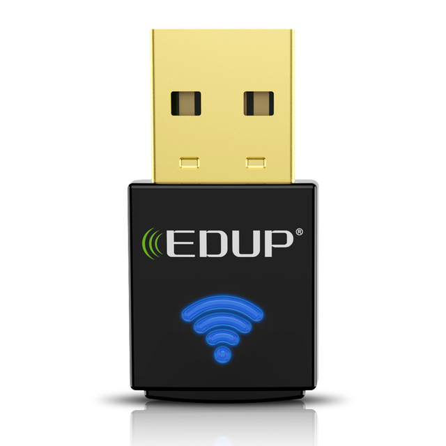 EDUP 300mbps 2.4ghz Realtek8192eu Wi-fi Display Wireless Dongle Lb Link Wifi Adapter Usb Wifi Adapter, Soft Ap 2.4ghz Band Black