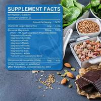 Offre Spéciale : Capsules de Magnésium Complexe avec Calcium, Zinc et Vitamine D pour la Mémoire et le Sommeil des Adultes