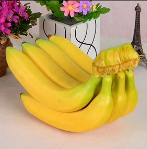 Banane de <span class=keywords><strong>fruits</strong></span> artificiels décoratifs en plastique de haute qualité pour la <span class=keywords><strong>décoration</strong></span> de la maison - Product Image 2