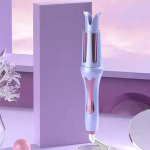 เตารีดดัดผมไฟฟ้าขนาดเล็กพกพาได้พร้อมไอออนลบดีไซน์ไข่นุ่มอัตโนมัติสำหรับใช้ในบ้านหอพัก - Product Image 4