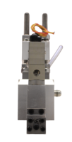 Applicateur automatique pneumatique de colle thermofusible haute vitesse et haute précision pour la fabrication de produits d'hygiène jetables