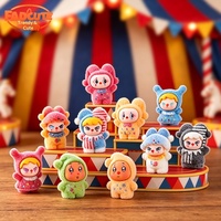 Nouvelles décorations créatives en peluche floquée de clown de cirque avec perles, pour enfants de 5 à 7 ans, idéales pour le bureau et la relaxation, petites décorations.