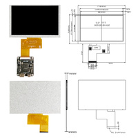 HAORYZON Prix direct usine Écran LCD IPS de petite taille 5 pouces 800x480 MicroUSB HD-MI Module LCD pour moniteurs portables