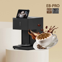 EB-PRO Printer Latte Art Otomatis dengan Tinta Makanan Berbahan Aman 600DPI Mesin Pencetak Kopi Resolusi Tinggi