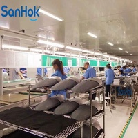 Konveyor Rantai Kecepatan Tinggi Semi-Otomatis Sanhok untuk Lini Produksi Perakitan, Baja Karbon 220V untuk Peralatan Rumah Tangga, Lampu Penerangan