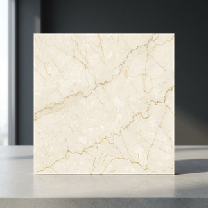 Azulejos de Porcelana Esmaltada Aster Natural de 24x24 Pulgadas, Diseño de Mármol Islámico, Piso Interior Pulido de 8 mm - Product Image 4