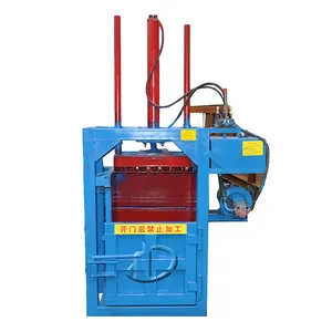 Durable And Vertical Cotton Waste Plastic Bottle Old Clothes Compress Baling Machine