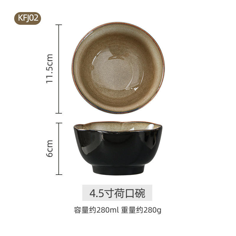 ชามขนาด 4.5 นิ้ว