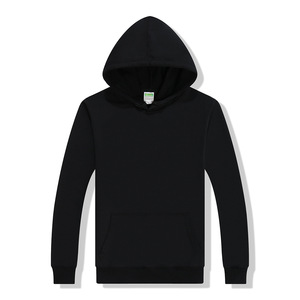 Conjunto de pantalones de chándal y Sudadera con capucha de gran tamaño unisex, sudaderas con capucha de talla grande personalizadas para hombre, patrón sólido para otoño - Product Image 2