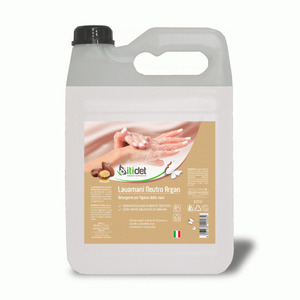 Meilleures ventes de produits chimiques ménagers Lavamani neutro argan 4x5lt pH neutre lavage des mains au parfum d'argan - Product Image 1