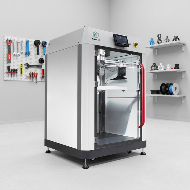 Industrial-Grade Medical-Grade Granule Extrusion 510*510*620mm High Accuracy Automatic FGF 3D Printer