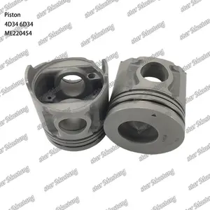 Piston ME220454 de 4D34 6D34 approprié aux pièces de moteur de Mitsubishi