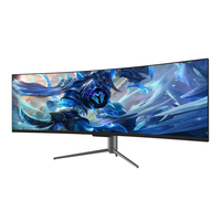 Moniteurs LCD incurvés bon marché 27 34 40 43 49 pouces 5K haute résolution pour la maison 60hz 75hz 120hz 144hz 165hz Moniteurs de jeu