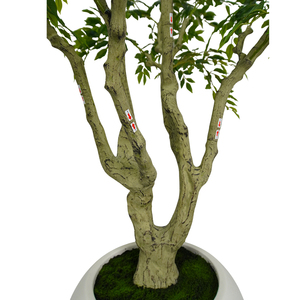 OH ARTS - Árbol de Ficus <span class=keywords><strong>Artificial</strong></span> Grande, Plantas Decorativas de Plástico en Maceta para Interiores, Tacto Real, Tamaño Personalizado, Estilo Europeo - Product Image 5