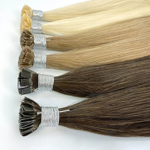 100 Extensiones de <span class=keywords><strong>Cabello</strong></span> <span class=keywords><strong>con</strong></span> Punta Plana Microlink, <span class=keywords><strong>Cabello</strong></span> Humano <span class=keywords><strong>Rubio</strong></span> Liso Pre-Adherido <span class=keywords><strong>con</strong></span> Queratina para una Fácil Instalación - Product Image 3