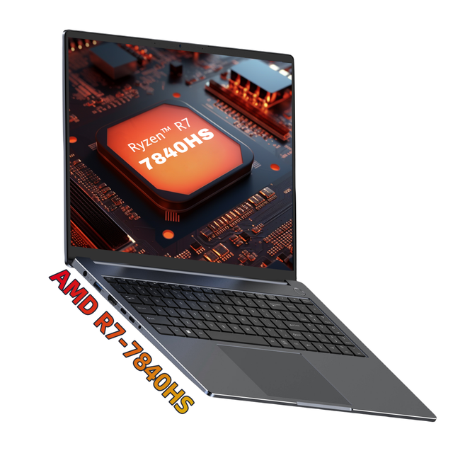 2025 Brand New 16 Inch 2K 2560x1600 Win 11 Notebook AMD Ryzen R7 8845HS Radeon 780M DDR5 32GB 64GB WIFI6 BT5.2 Laptop