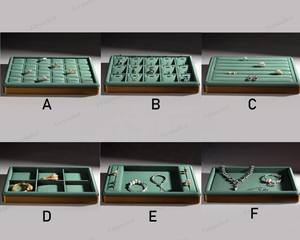 SL Wholesale Jewelry <strong>Display</strong> Organizer New Material Stackable <strong>Tray</strong> for <strong>Ring</strong> Necklace Earrings Bracelet <strong>Display</strong> Jewelry <strong>Tray</strong> - Product Image 5