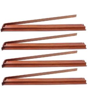 מדפי מעמד מודרני מעץ מהג׳ונג 'ונג עץ עמיד ומסוגננת - Product Image 5