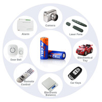 Batterie alcaline super haute qualité PKCELL 12v non rechargeable 23A A23 LR23A