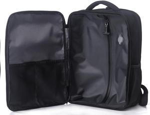 <span class=keywords><strong>Sac</strong></span> de voyage compressible léger noir résistant à l'eau pour ordinateur portable 16 pouces avec pompe intégrée, idéal comme bagage <span class=keywords><strong>cabine</strong></span> - Product Image 2