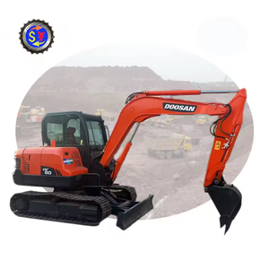 Doosan เครื่องขุดตีนตะขาบ DX60มือสองเครื่องไฮดรอลิกที่มีประสิทธิภาพ - Product Image 4
