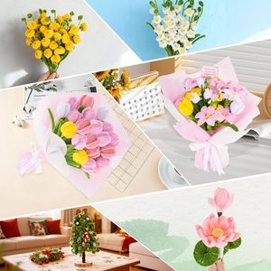 Kit de Manualidades con Limpiapipas para Hacer Flores, Colores Personalizables, Alambre de Espuma, Paquete al por Mayor, Decoración para el Hogar, Suministros de Arte y Manualidades Hechas a Mano - Product Image 4