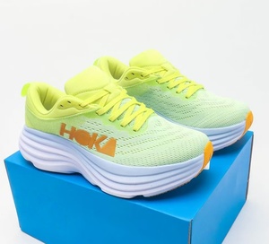 Nuevas zapatillas Hokas Bondi 8 de fibra de carbono para hombre y mujer - zapatillas ligeras y acolchadas para correr, para ocio y deporte - Product Image 4