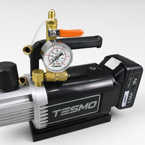 Tesmo Mini Vacuum <b>Gauge</b> TG701S Brass Steel Case Pressure Measurement Tool - Product Image 4