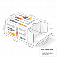 Boîte en carton pliable personnalisée, assemblage rapide, emballage de vente au détail, impression personnalisée