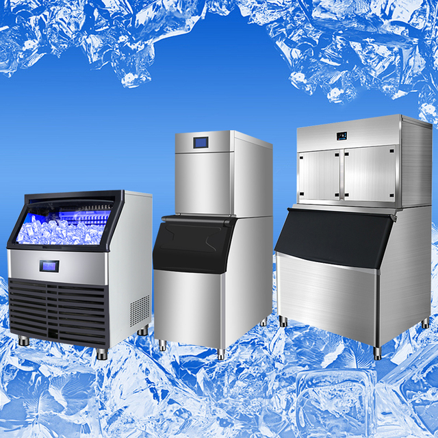 Automatic Commercial 500kg Ice Machine Cube Tube Block Ice Maker