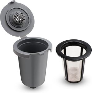 Taza de filtro reutilizable compatible con Cuisinart SS-RFC HomeBarista, taza de filtro recargable para cafeteras individuales Cuisinart - Product Image 1